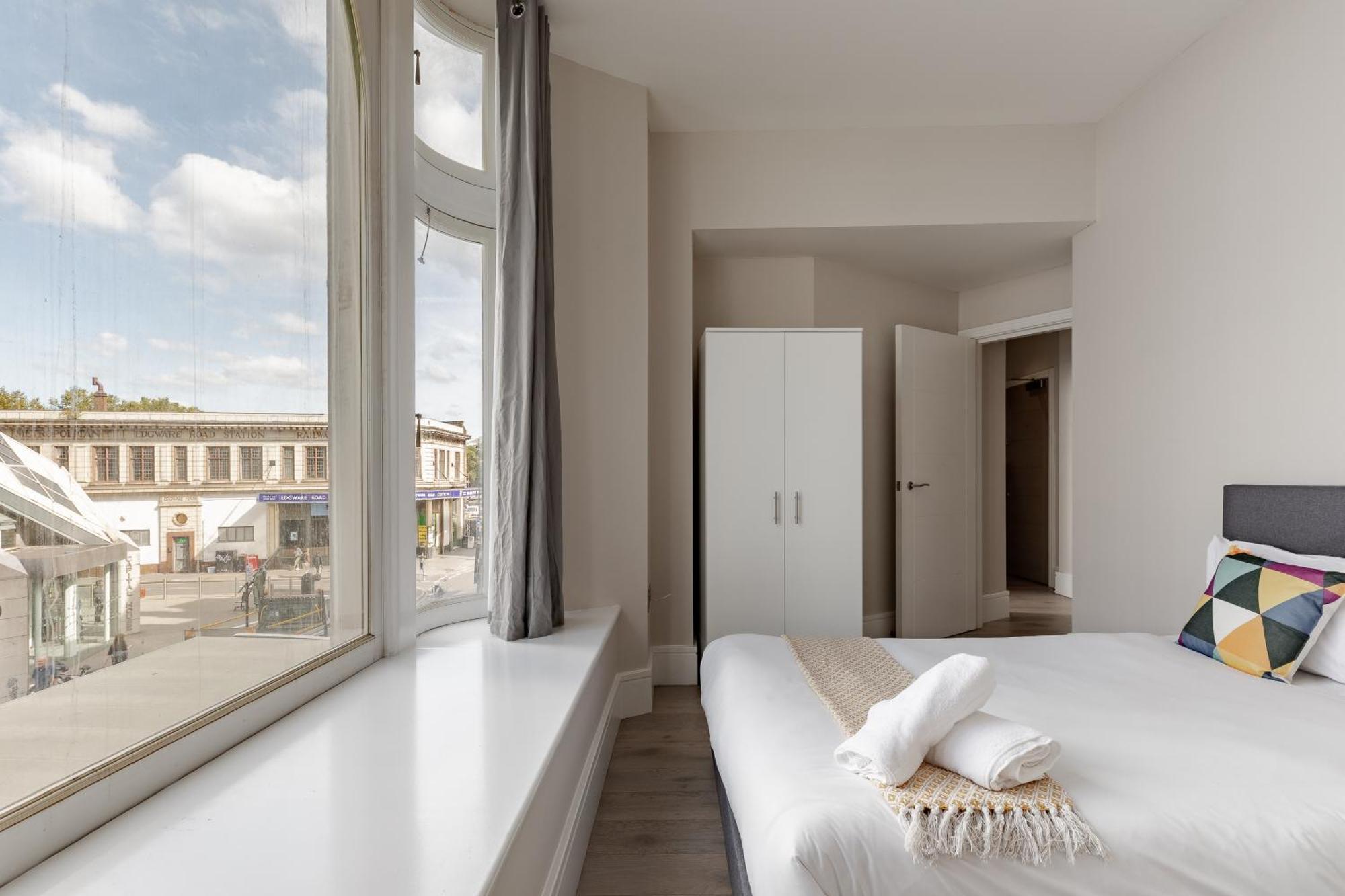 Superb Apartments Opposite Edgware Road Station Londres Quarto foto